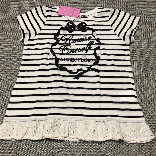 mezzo piano junior(メゾピアノジュニア)のメゾピアノジュニア S Tシャツ キッズ/ベビー/マタニティのキッズ服女の子用(90cm~)(Tシャツ/カットソー)の商品写真