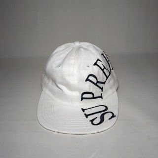 シュプリーム(Supreme)のSupreme WHITE SIDE ARC 6PANEL CAP(キャップ)