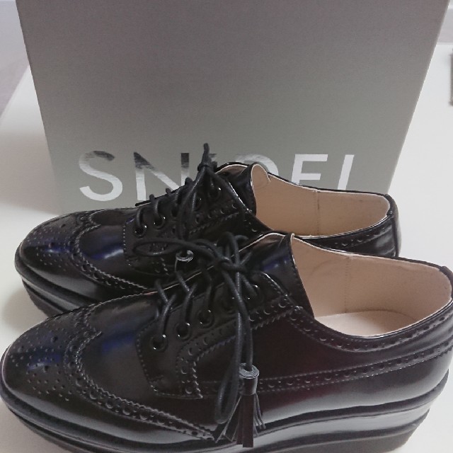 SNIDEL(スナイデル)のSNIDELオックスフォードシューズ大幅値下げ‼️ レディースの靴/シューズ(ローファー/革靴)の商品写真