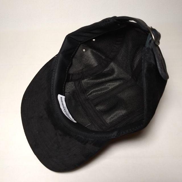 Supreme SUEDE CAMP CAP BLACK 3