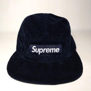 シュプリーム(Supreme)のSupreme CORDUROY CAMP CAP NAVY(キャップ)