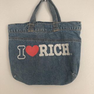 リッチ(rich)のrich デニム トートバッグ(ハンドバッグ)