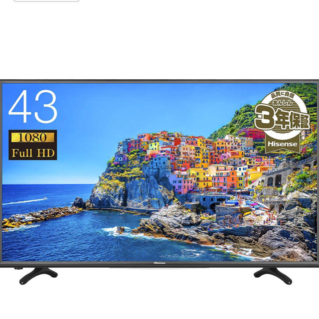 43型 大型薄型テレビ