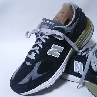 ニューバランス(New Balance)の
希少アメリカ製ビンテージ！ニューバランス993高級スニーカー黒銀！28


(スニーカー)