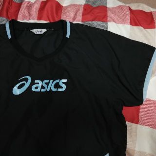 アシックス(asics)のasics 黒×水色 ピステ(バレーボール)