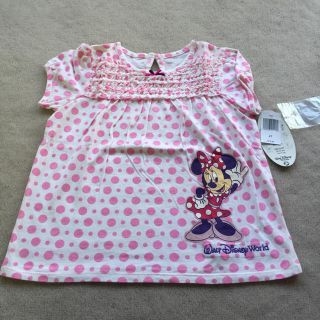 ディズニー(Disney)のフロリダ ディズニーワールド購入 トップス カットソー 女の子 ミニー 100(Tシャツ/カットソー)