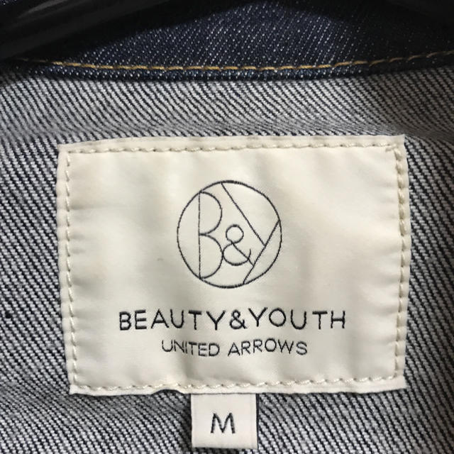 BEAUTY&YOUTH UNITED ARROWS(ビューティアンドユースユナイテッドアローズ)のBEAUTY&YOUTH  デニムジャケット レディースのジャケット/アウター(Gジャン/デニムジャケット)の商品写真