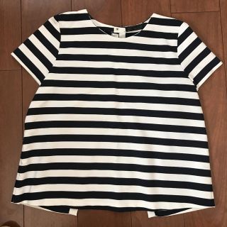 ザラ(ZARA)のZARA ボーダー トップス(シャツ/ブラウス(半袖/袖なし))