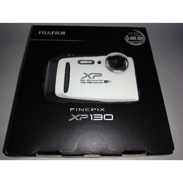 コンパクトデジタルカメラ新品/送料無料/20ｍ防水フジフイルム FinePix XP130 ホワイト