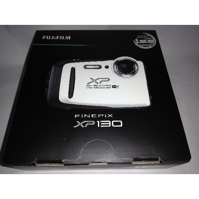 スマホ/家電/カメラ新品/送料無料/FUJIFILM FinePix XP130 20ｍ防水ホワイト