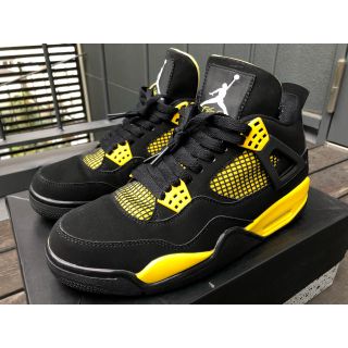 ナイキ(NIKE)の✨NIKE AIR JORDAN4"Thunder27.0㎝"✨(スニーカー)