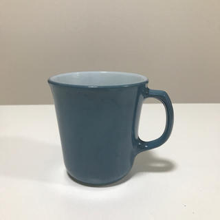 パイレックス(Pyrex)のオールドパイレックス マグカップ ブルー(グラス/カップ)