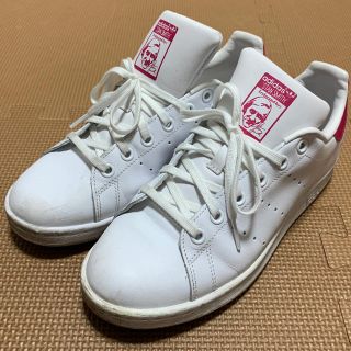 アディダス(adidas)のアディダスaddidas★スタンスミスstansmith★US6、24.5ピンク(スニーカー)