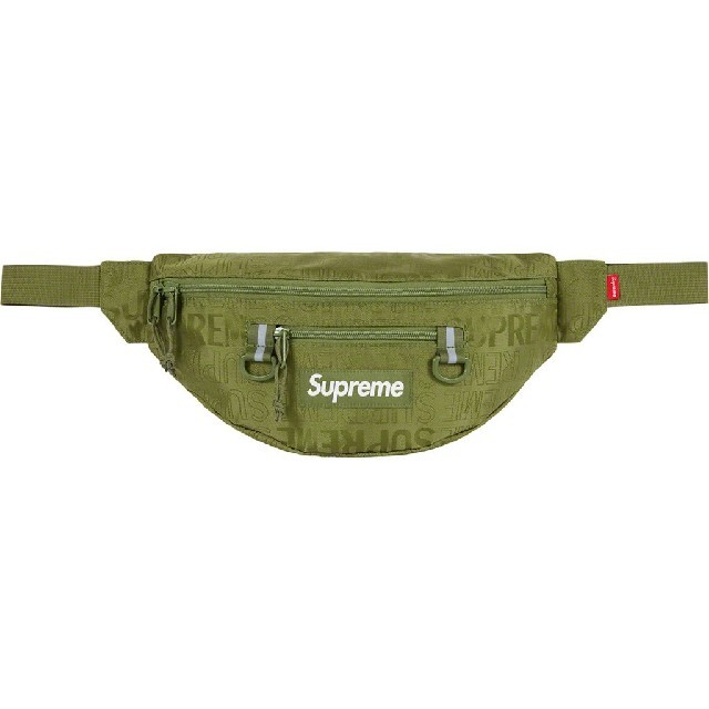 supreme 19ss waist bag Olive