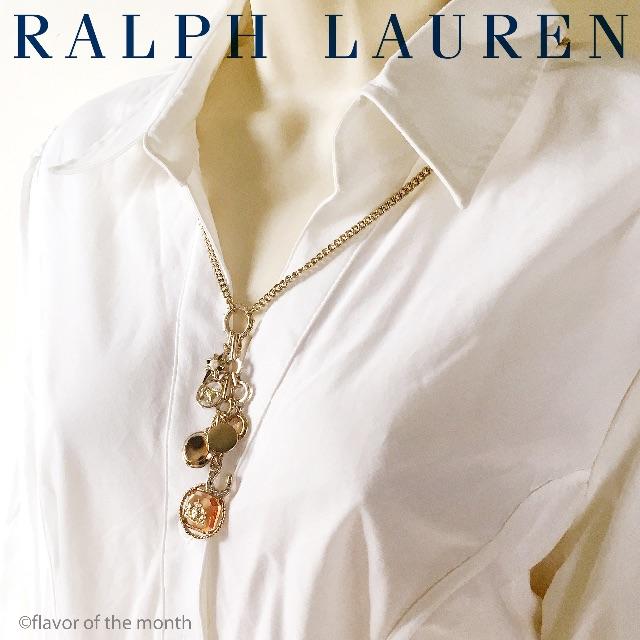 Ralph Lauren(ラルフローレン)のラルフローレン ファッショナブルなマルチチャームネックレス レディースのアクセサリー(ネックレス)の商品写真