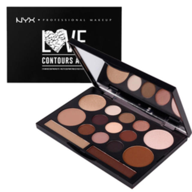 NYX(エヌワイエックス)のnyx love contours all コスメ/美容のベースメイク/化粧品(その他)の商品写真