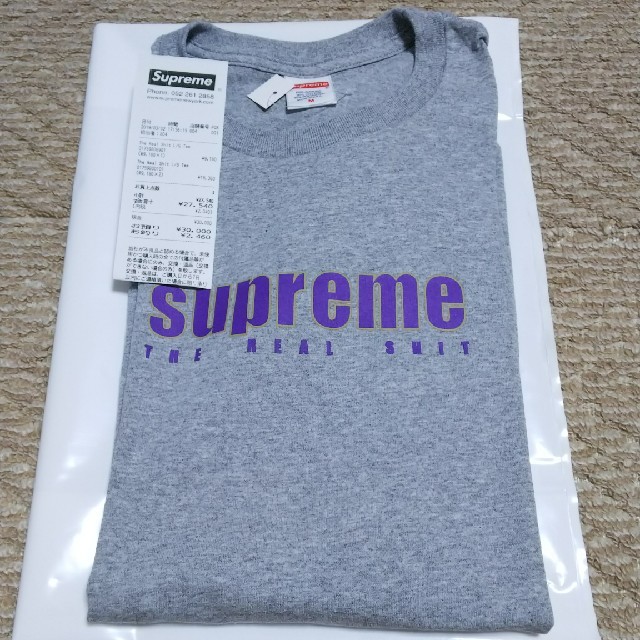 Supreme(シュプリーム)のthe  Real  shit L／S  Tee  
定価販売 メンズのトップス(Tシャツ/カットソー(七分/長袖))の商品写真