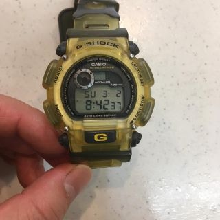 ジーショック(G-SHOCK)のG SHOCK 腕時計 スケルトンイエロー(腕時計(デジタル))