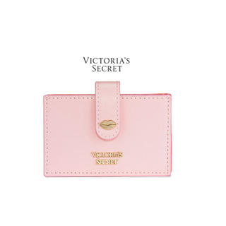ヴィクトリアズシークレット(Victoria's Secret)の新品♡ヴィクトリアズシークレットアコーディオンカードケースPINK(名刺入れ/定期入れ)