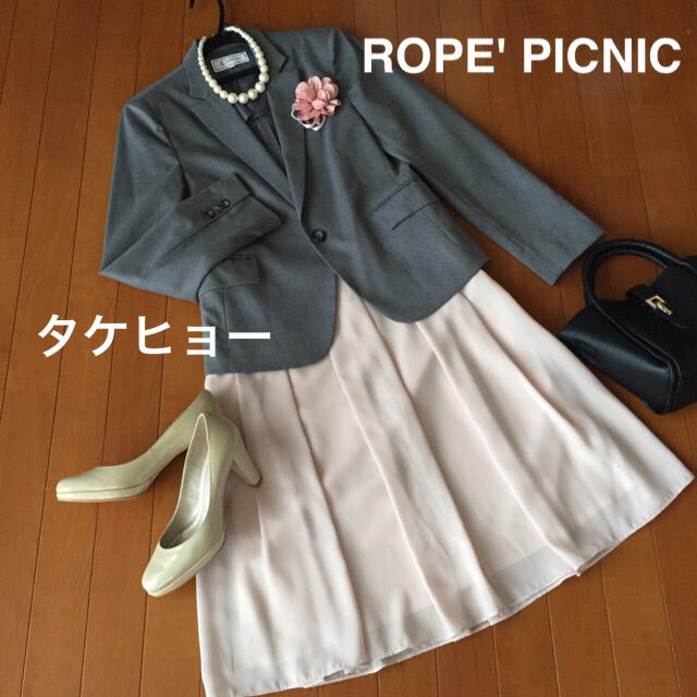 Rope' Picnic(ロペピクニック)の【M～L】ROPE' PICNIC・タケヒョーセット セレモニー ママスーツ レディースのフォーマル/ドレス(スーツ)の商品写真