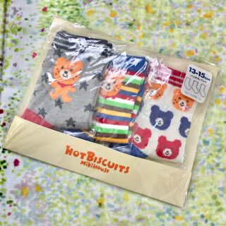 ホットビスケッツ(HOT BISCUITS)のミキハウス ホットビスケッツ 靴下3足パック(靴下/タイツ)