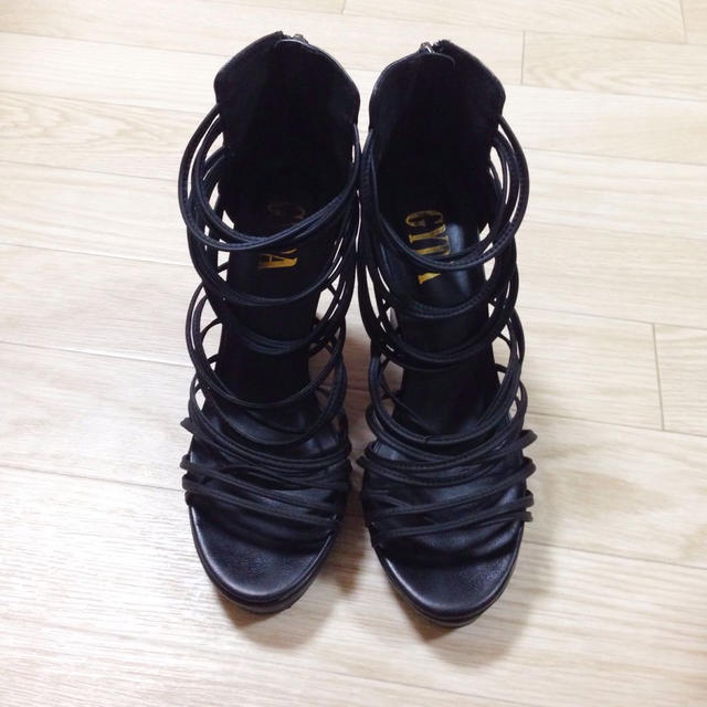 GYDA(ジェイダ)のGYDA♡編み上げサンダル レディースの靴/シューズ(サンダル)の商品写真