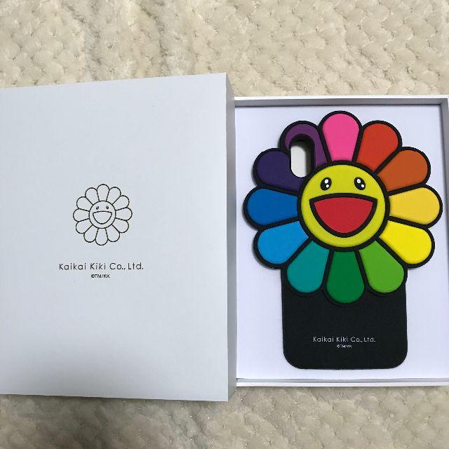 正規品 iPhone XSMAX用 村上隆 お花シリコンケース カイカイキキ 2の ...