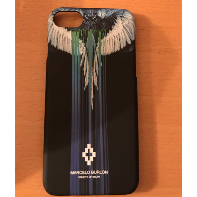 レザーケース - MARCELO BURLON - マルセロバーロン  iPhone7/8ケースの通販 by m m｜マルセロブロンならラクマ