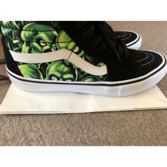 27cm Supreme Vans Skull Pile Sk8-Hi - スニーカー