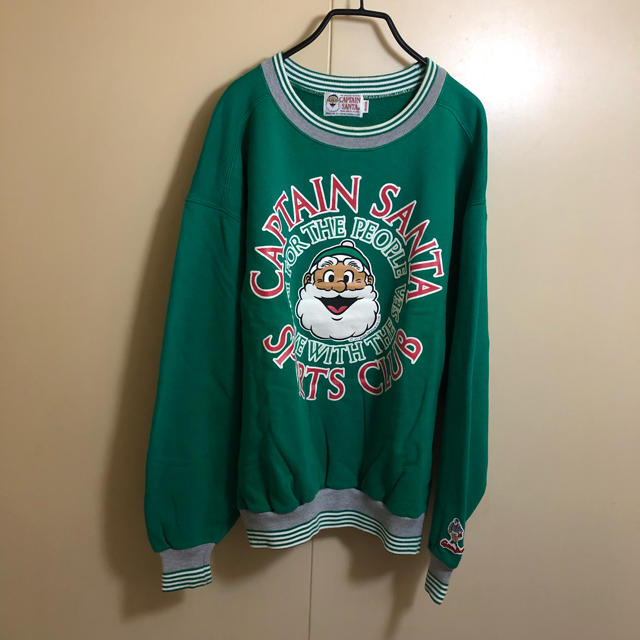 CAPTAIN SANTA - 中古品 90s キャプテンサンタ プリント スウェット