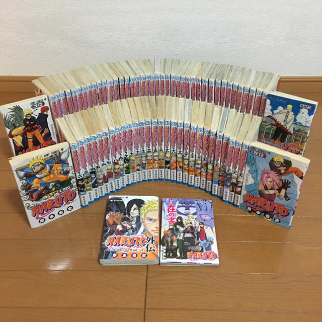 ジャンプNARUTO漫画全巻＋外伝等