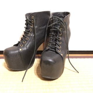 ジェフリーキャンベル(JEFFREY CAMPBELL)のJeffrey Campbell Lita レースアップシューズ(ブーツ)