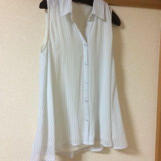 プロポーションボディドレッシング(PROPORTION BODY DRESSING)のボーダートップス(シャツ/ブラウス(半袖/袖なし))