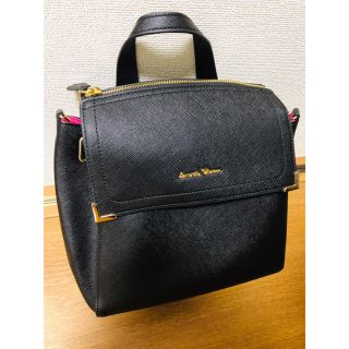 新品 サマンサタバサ 3way ミニリュック レザー ブルー