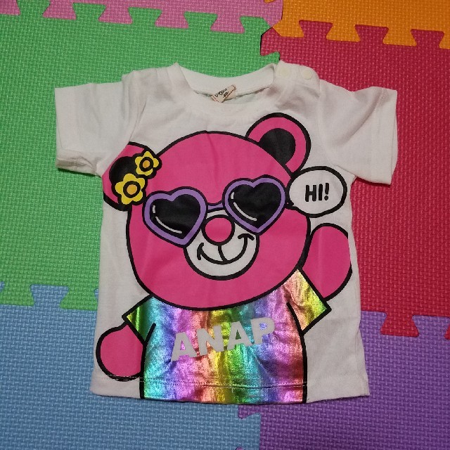 ANAP Kids(アナップキッズ)のANAP kids 半袖 キッズ/ベビー/マタニティのキッズ服女の子用(90cm~)(Tシャツ/カットソー)の商品写真