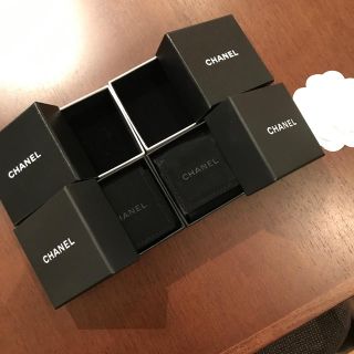 シャネル(CHANEL)のシャネル ピアス用空箱 4点(ピアス)