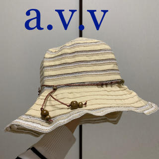 アーヴェヴェ(a.v.v)のa.v.v レディース 帽子(ハット)