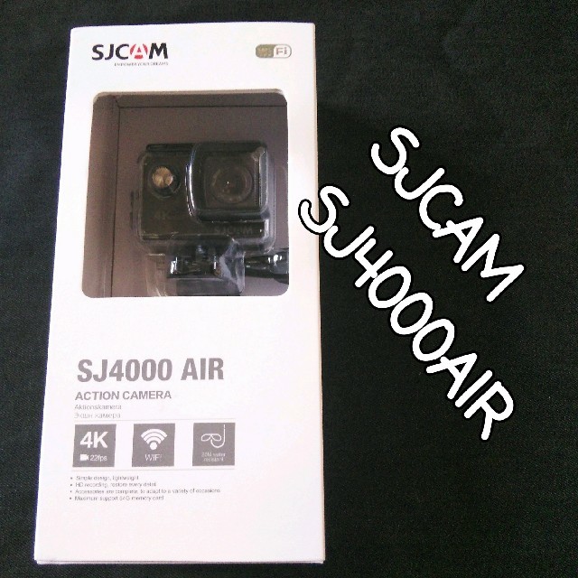 SJCAM SJ4000 AIR アクションカメラ　スポーツカメラ　GoPro スマホ/家電/カメラのカメラ(ビデオカメラ)の商品写真