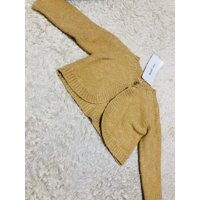 BEAMS(ビームス)のBEAMS mini90cmカーディガン新品未使用 キッズ/ベビー/マタニティのキッズ服女の子用(90cm~)(カーディガン)の商品写真