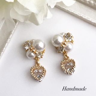 パールビジューピアス 2(ピアス)