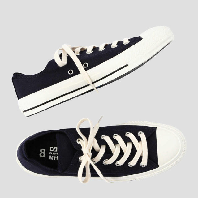 MHL. ALL STAR CONVERSE コンバース ネイビー 23cm 格安販売の
