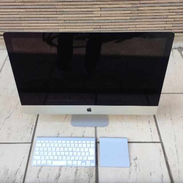 【着後レビューで 送料無料】 iMac - Apple Late Windows10  M12GB i5 27 5K 2015 デスクトップ型PC