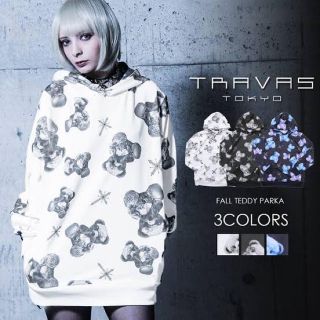 フーガ(FUGA)のtravas tokyo パーカー 白(パーカー)