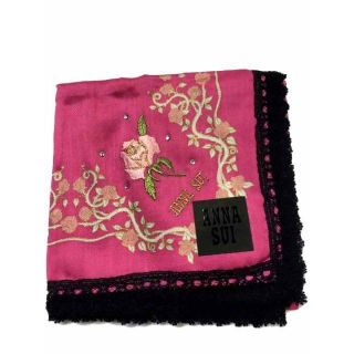 アナスイ(ANNA SUI)の​ アナスイ　ディズニーコラボハンカチ　未使用品(ハンカチ)