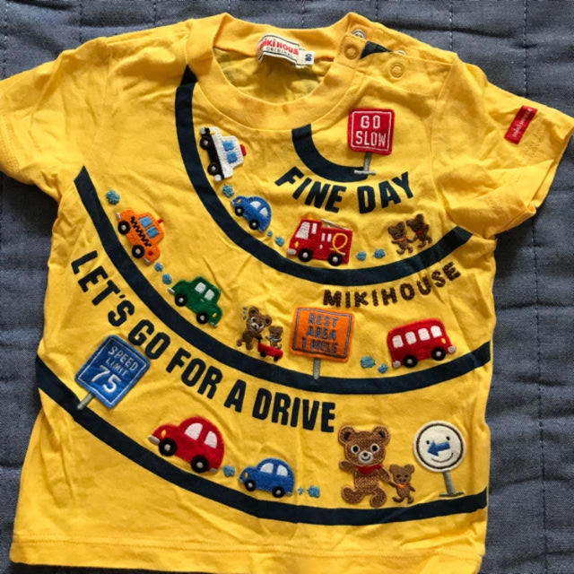 ミキハウス ワッペン Tシャツ y77EbrFV3w - transecologica.com