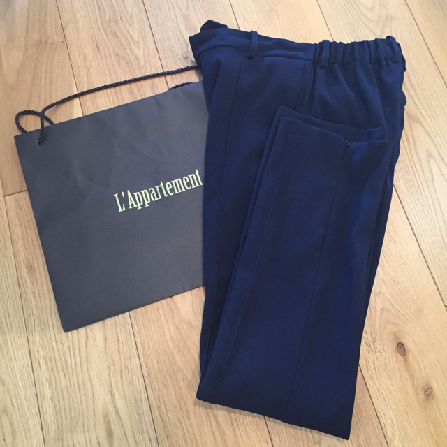 L'Appartement ジップアップパンツ コルピエロ