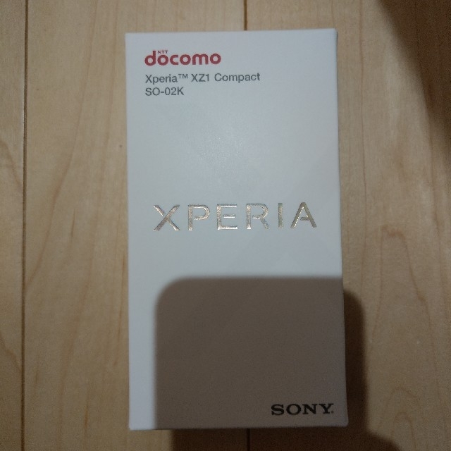 現品限り一斉値下げ! Xperia 新品未使用SIMフリー 白黒 SO-02K Compact XZ1 Xperia - スマートフォン本体