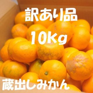 蔵出しみかん１０ｋｇ訳あり品　和歌山県農家が直送！その１(フルーツ)