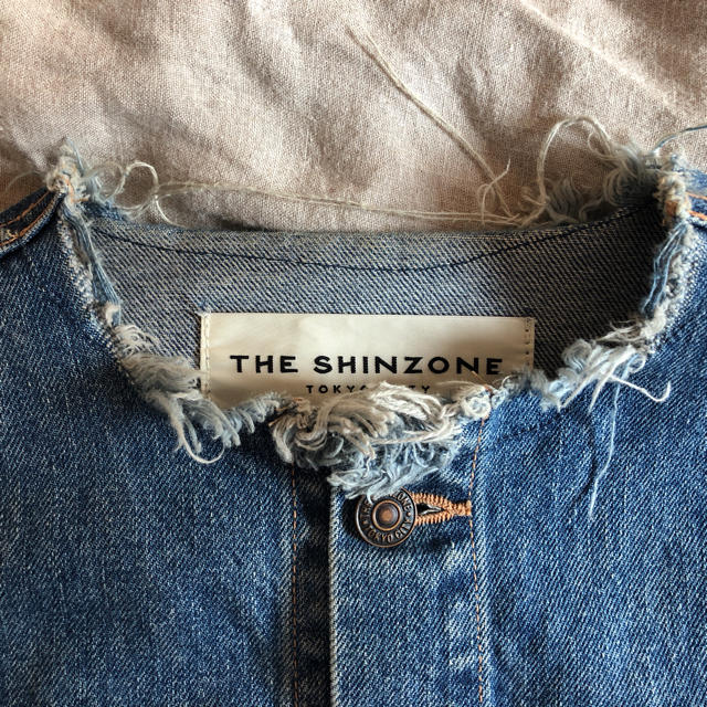 Shinzone(シンゾーン)のシンゾーン  shinzone デニムジャケット レディースのジャケット/アウター(Gジャン/デニムジャケット)の商品写真