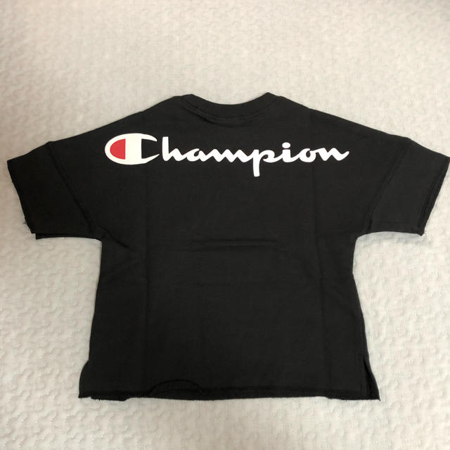 FREAK'S STORE(フリークスストア)のChampion/チャンピオン ルーズスリットスウェット Ｔシャツ キッズ/ベビー/マタニティのキッズ服男の子用(90cm~)(Tシャツ/カットソー)の商品写真